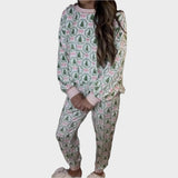 Cristal Conjunto de Pijama Navideño