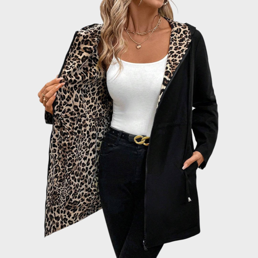 Marcelina Abrigo Reversible con Capucha