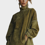 Sheri - Vestido de Ante con Flecos
