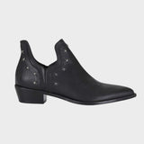 Alexa - Botines de Piel con Forma Puntiaguda