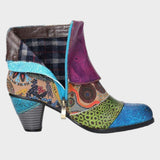 Mina - Botas Cortas con Estampado