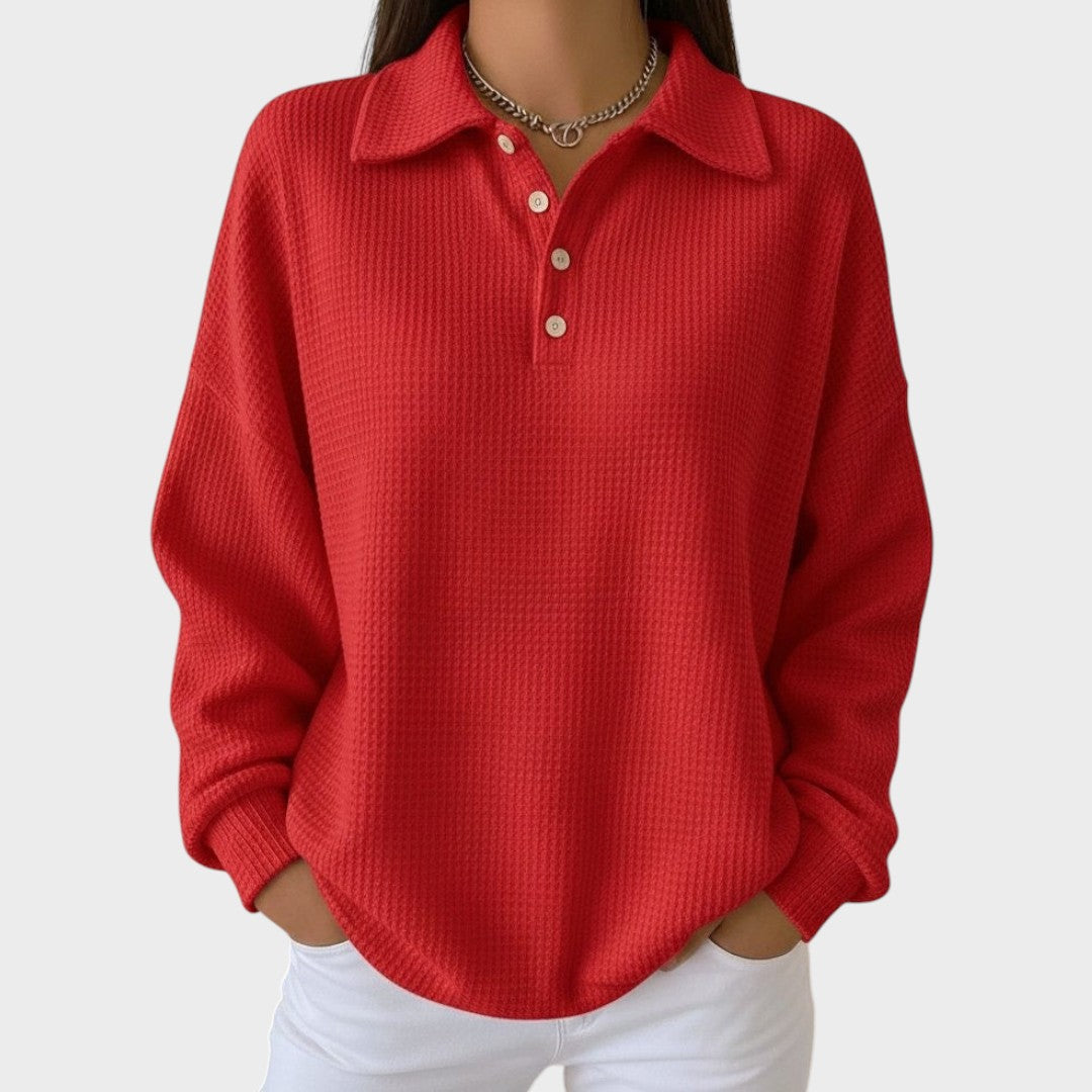 Ava Polo de Punto con Cuello