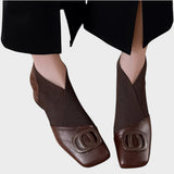 Vera - Botines de Piel con Elástico