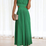 Quincy | Vestido Midi con Corte y Bolsillos