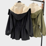 Valleria Chaqueta Elegante Impermeable