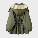 Valleria Chaqueta Elegante Impermeable