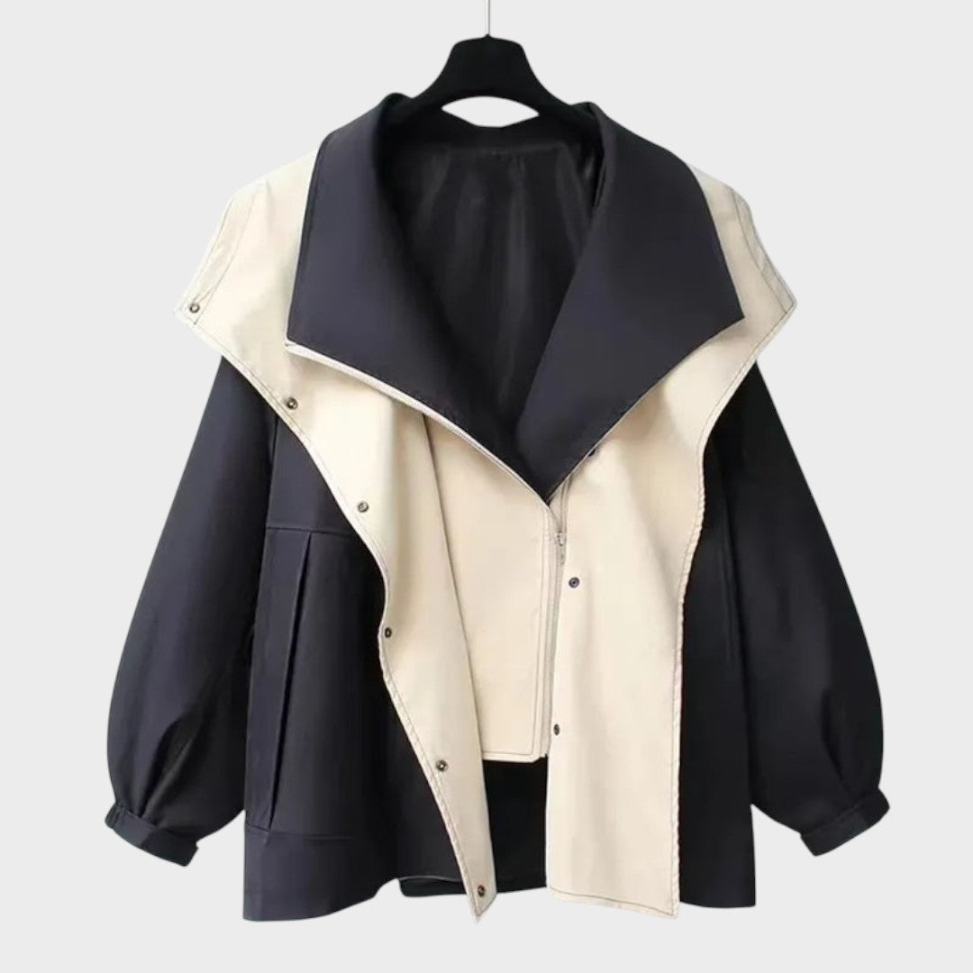Valleria Chaqueta Elegante Impermeable