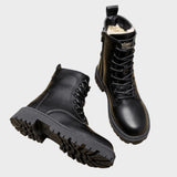 Lotte - Botas con Cordones y Forro de Piel