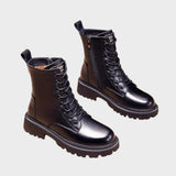 Lotte - Botas con Cordones y Forro de Piel
