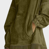 Sheri - Vestido de Ante con Flecos