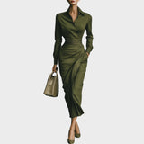 Narelle Vestido Elegante Envolvente