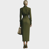 Narelle Vestido Elegante Envolvente