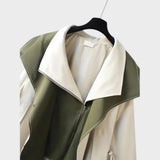 Valleria Chaqueta Elegante Impermeable