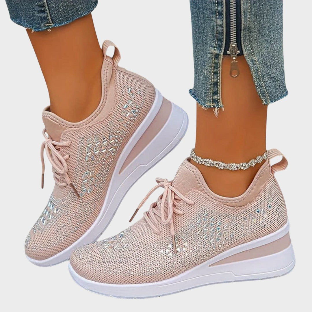 Giselle Zapatos Ortopédicos con Brillantes