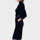 Claribeta Vestido Midi Elegante