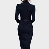 Claribeta Vestido Midi Elegante