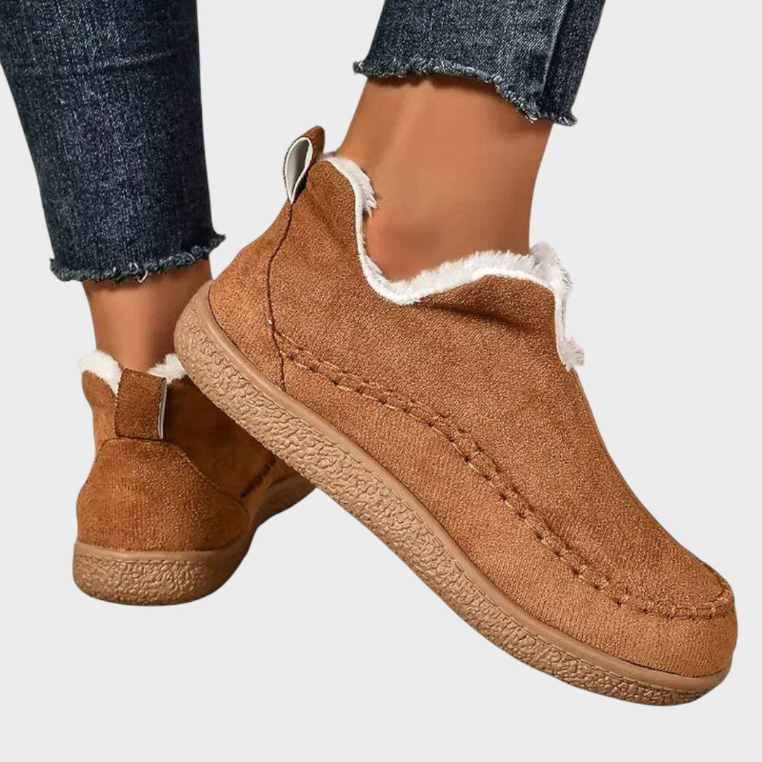 Mara - Botines Ortopédicas Con Pelo