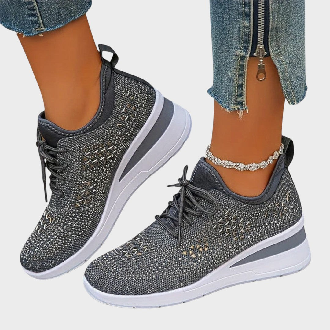 Giselle Zapatos Ortopédicos con Brillantes
