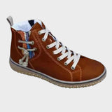 Lila Botines con Cordones