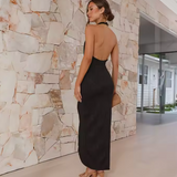Shyann - Vestido Midi Plisado