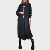 Vega Conjunto de Jersey y Vestido de Estilo Lencería