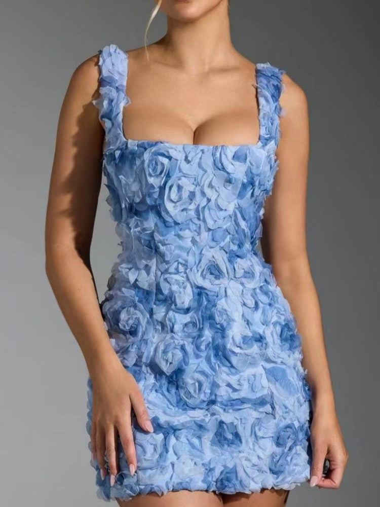 Jennifer | Vestido Mini Corset Blossom Embrace