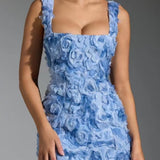 Jennifer | Vestido Mini Corset Blossom Embrace