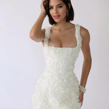 Jennifer | Vestido Mini Corset Blossom Embrace