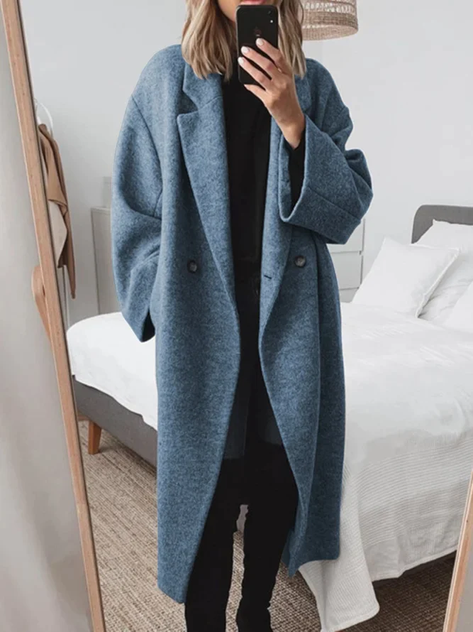 Evelora | Abrigo de Lana Oversized