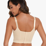 Sujetador de cobertura total Yack Saint® con alisador de espalda – Beige (2 unidades)