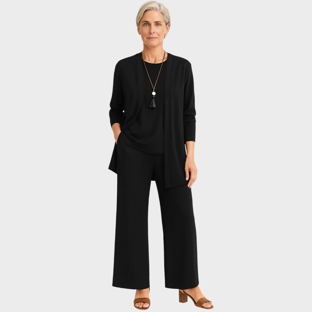 Gina Conjunto Elegante de 3 Piezas