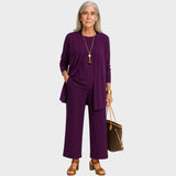 Gina Conjunto Elegante de 3 Piezas