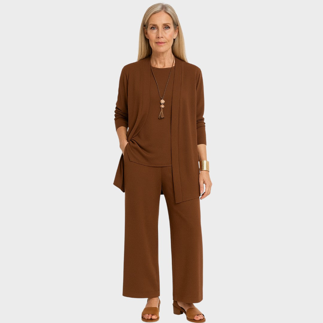 Gina Conjunto Elegante de 3 Piezas