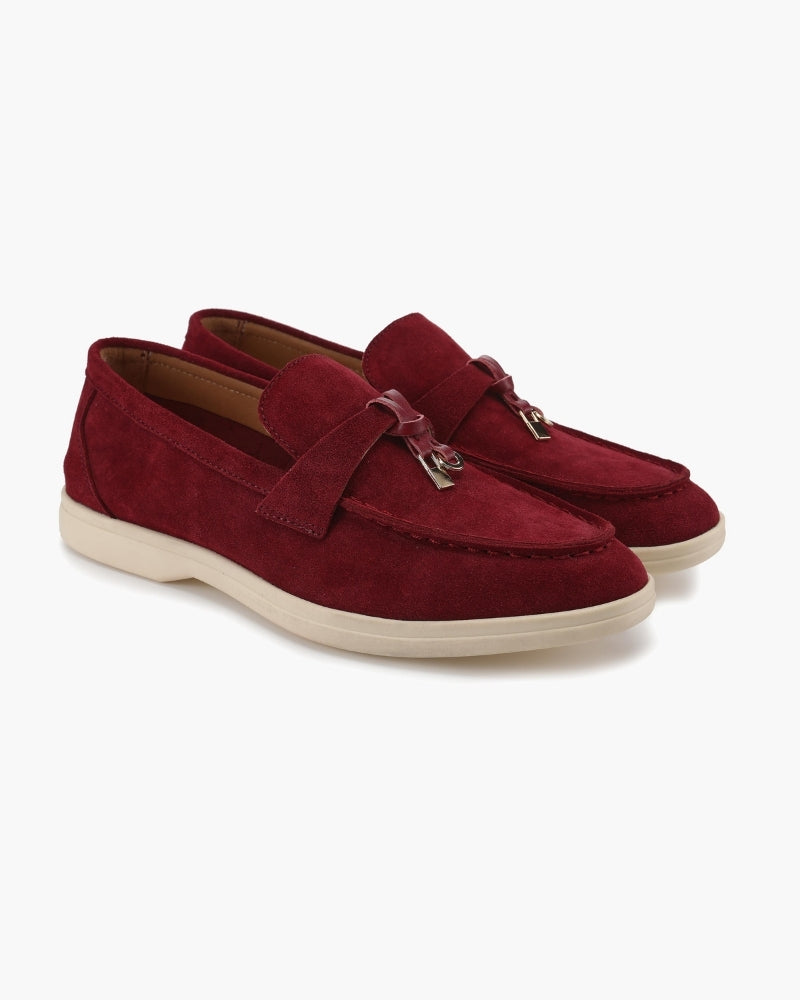 Mocasines de ante estilo Old Money