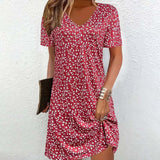 Rachel | Vestido Corto Casual con Escote en V