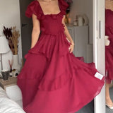Elisa | Vestido con Volantes