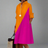 Eska | Vestido Midi Impreso en 3D con Degradado
