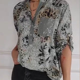 BOLERA - Camisa Casual Estampada