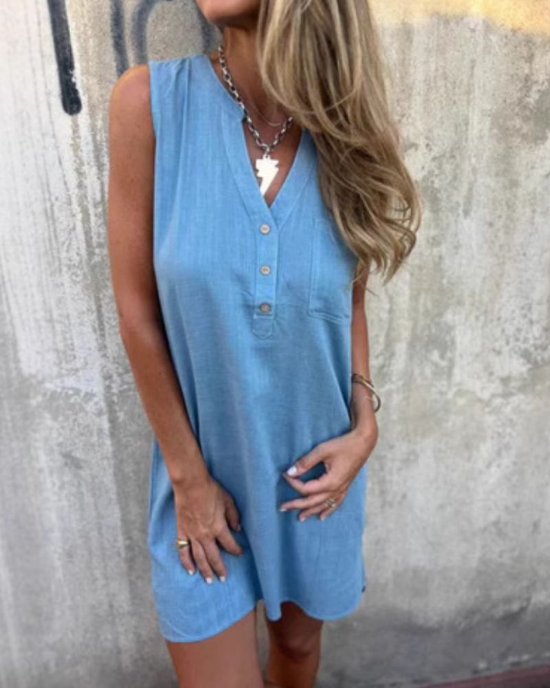 APARE - VESTIDO SIN MANGAS BOHO