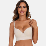 Yack Saint® Sujetador push-up con espalda alisadora – Blanco
