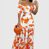 Camila | Vestido Cortado de Verano Elegante