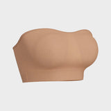 Sujetador bandeau sin tirantes: sin costuras, sin aros y con un ajuste perfecto