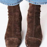 Vera | Botas de tacón con punta cuadrada