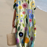 GABRIELA – VESTIDO INFORMAL CON TEMA FLORAL