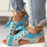 Milagros® | Stylish Sandals With Contrast Insert And Arch Support