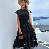 SAMARA | VESTIDO DE PUNTADAS LARGAS