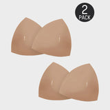 Insertos adhesivos invisibles de doble cara (2 pares)