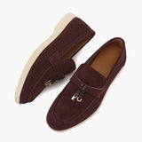 Mocasines de ante estilo Old Money