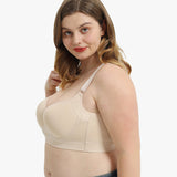 Yack Saint® Sujetador push-up con espalda alisadora – Marrón
