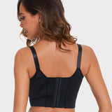 Sujetador push-up Yack Saint® con efecto alisador de espalda – Negro + Beige (pack de 2)